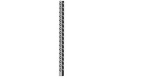 T-stolpe Broken Galvad 1450 mm Steel Design